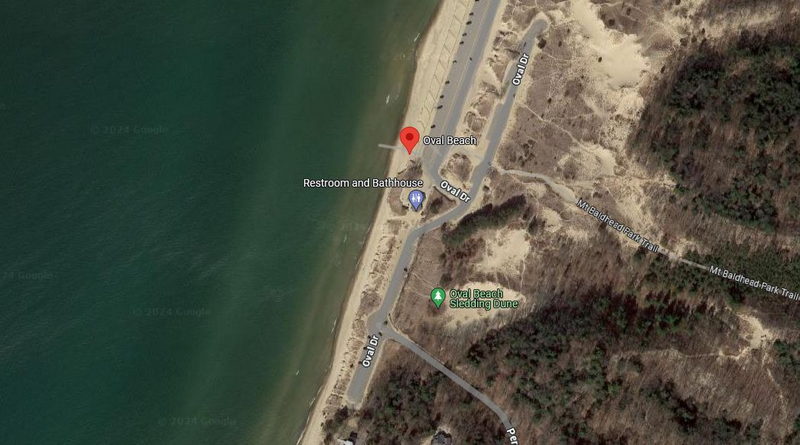 The Oval at Saugatuck - Aerial Map (newer photo)